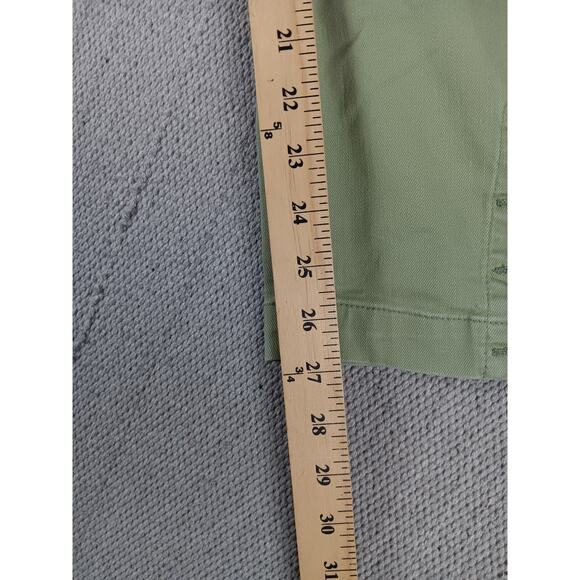 Talbots Flawless Jeans Womens 4 30X27 Light Lime Green Skinny Stretch 5 Pocket - Picture 11 of 12